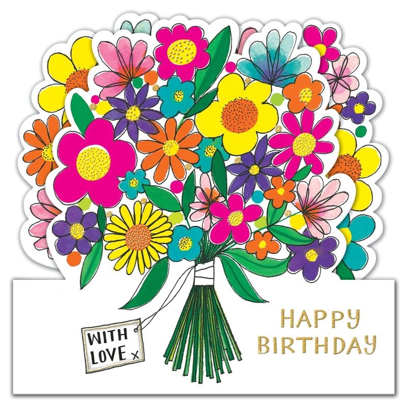 Happy Birthday Flower Bunch