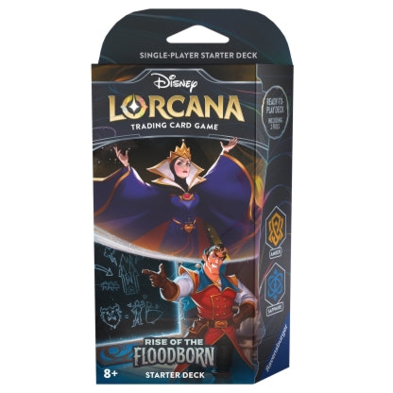 Lorcana S2 Rise of the Floodborn Amber & Sapphire