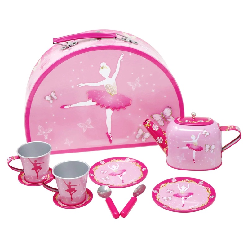 PP Ballet Tin Tea Set