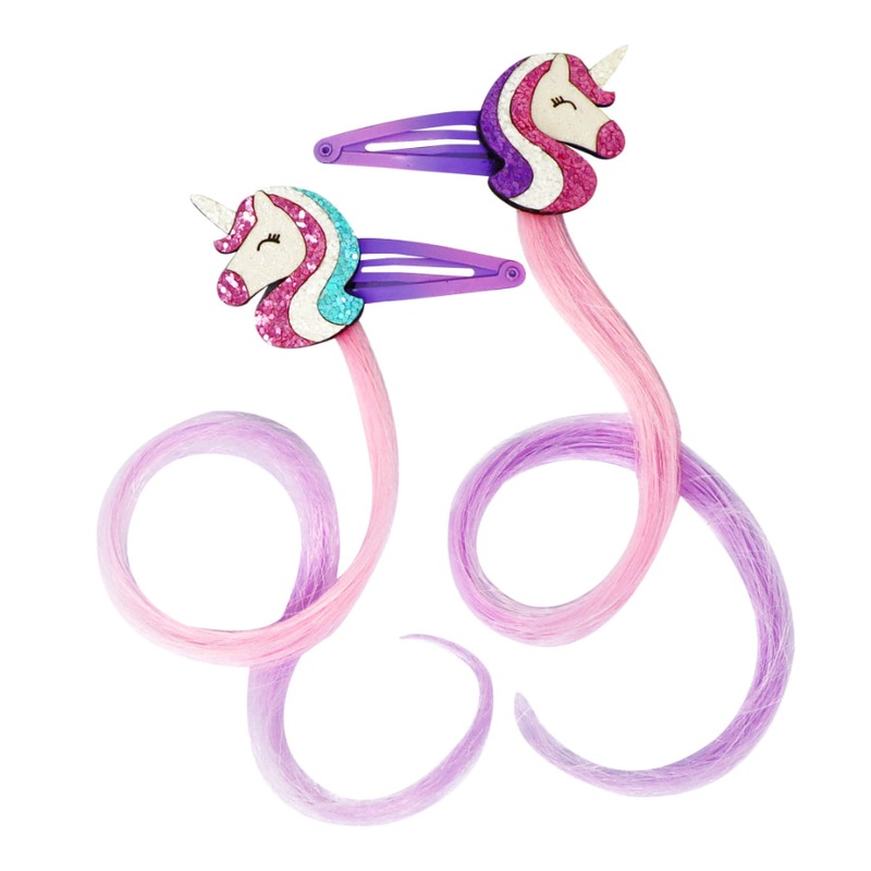 PP Unicorn Hair Clips with Extension