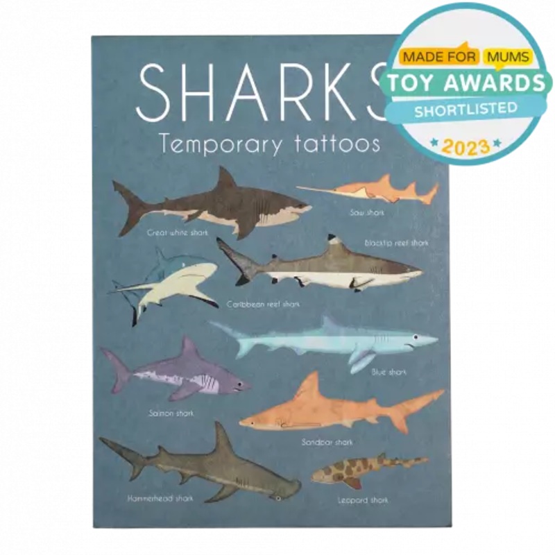 Temporary Tattoos Shark Tattoos