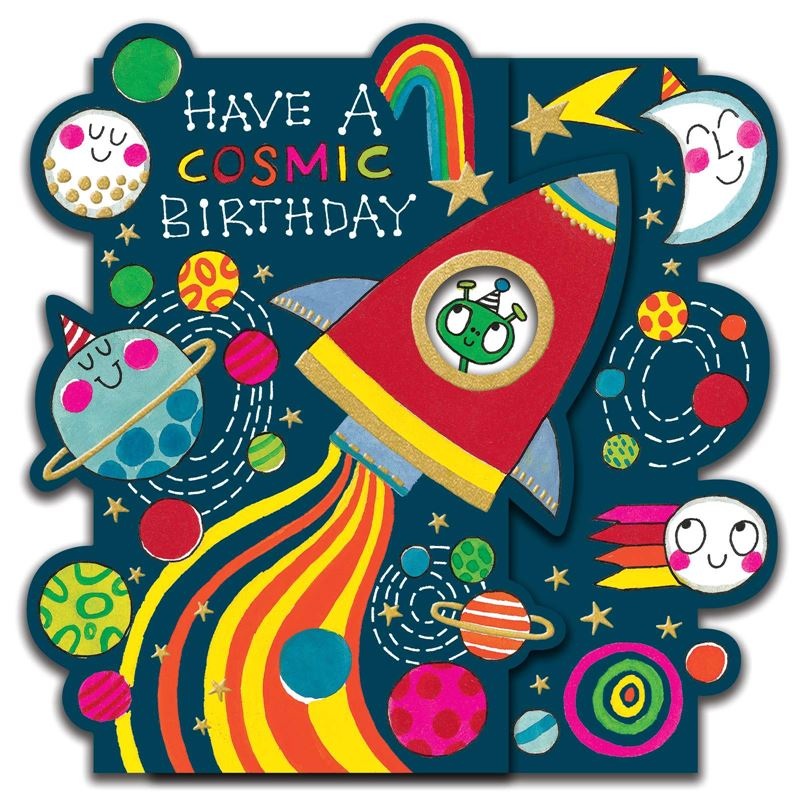 Cosmic Birthday Rocket