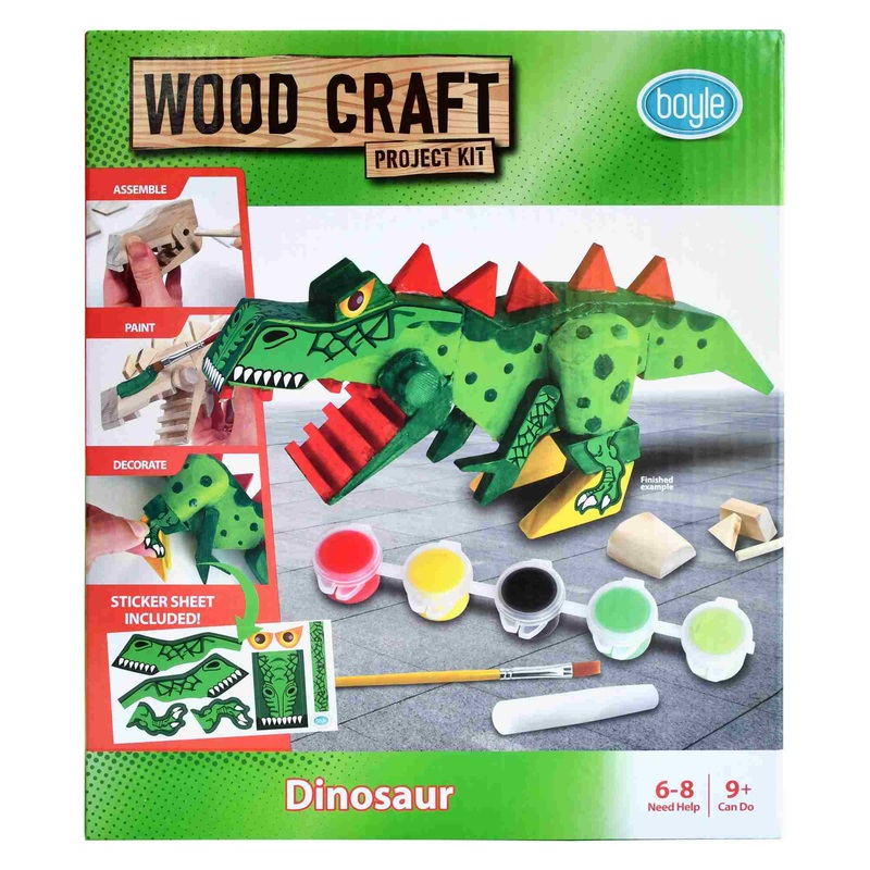 Boyle Woodcraft Dinosaur Kit