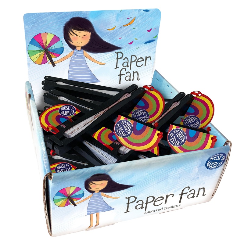 HM Paper Fan Assorted
