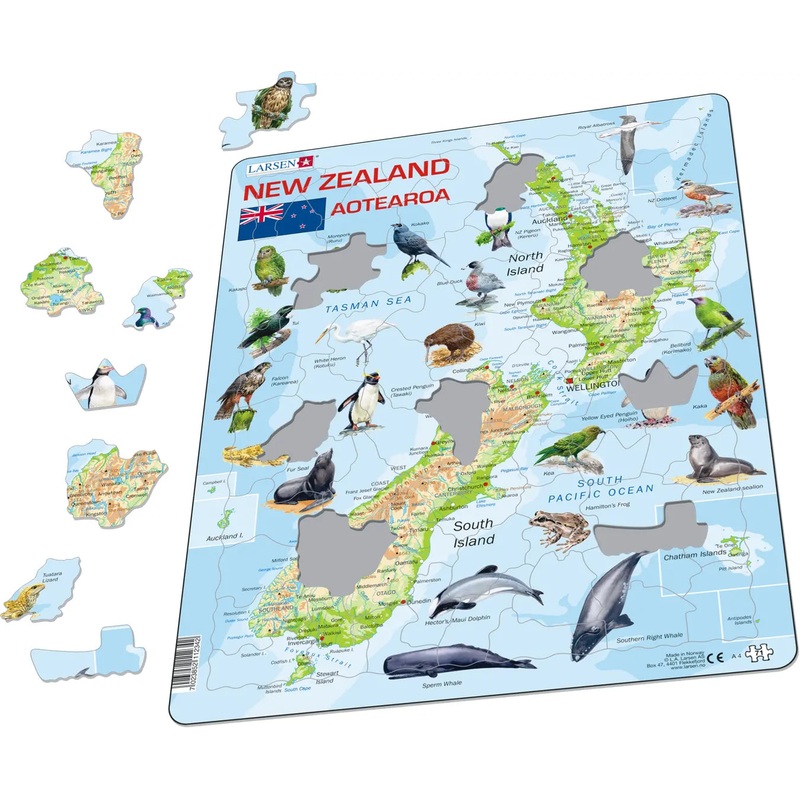 Map of NZ Puzzle