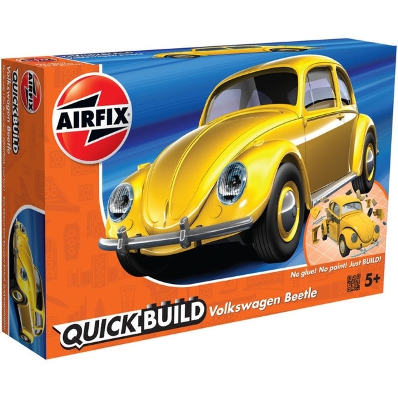 AFX VW Beetle Yellow Quickbuild