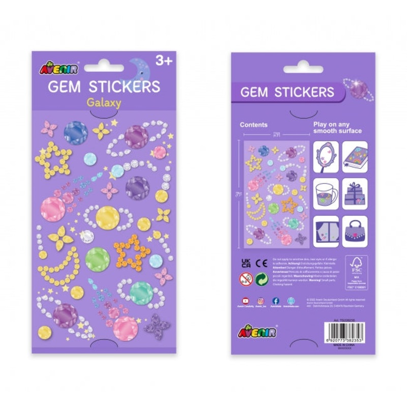 Avenir Gem Sticker Galaxy