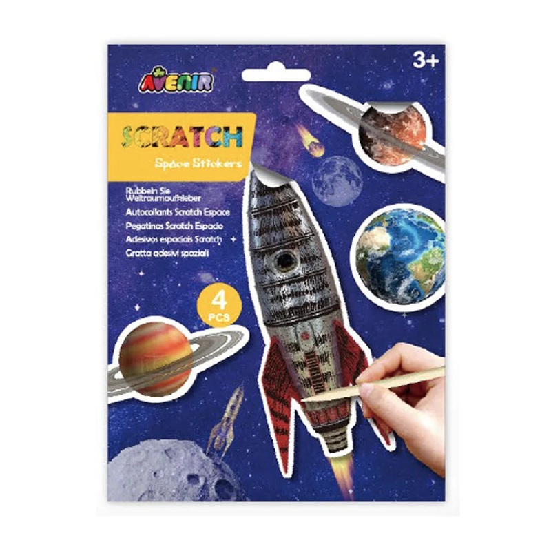 Avenir Scratch Space Stickers