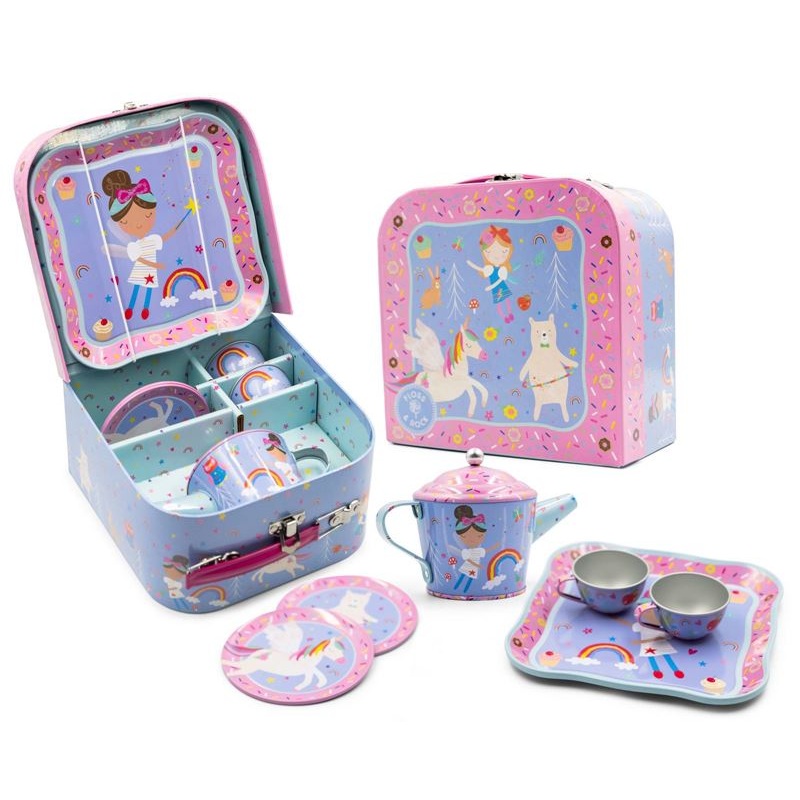FR Rainbow Fairy 7 pc Tea Set
