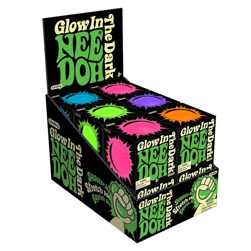 Nee Doh Glow Assorted Colours