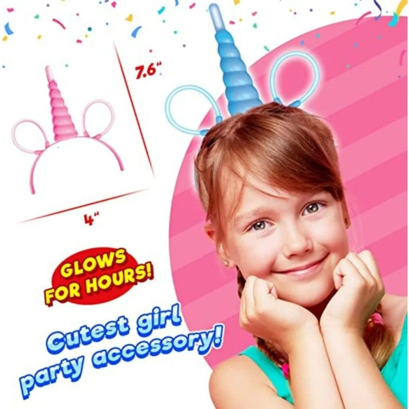 Nite Glo Party Unicorn Headband