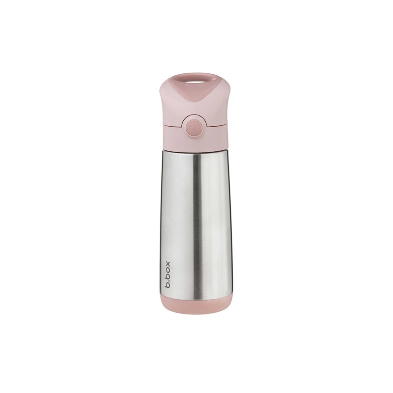 B.Box Insulated Drink Bottle 500ml Blush Crush