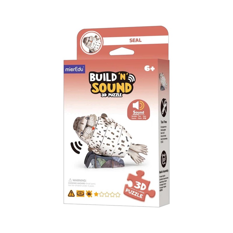 Build n Sound 3D Puzzle Seal