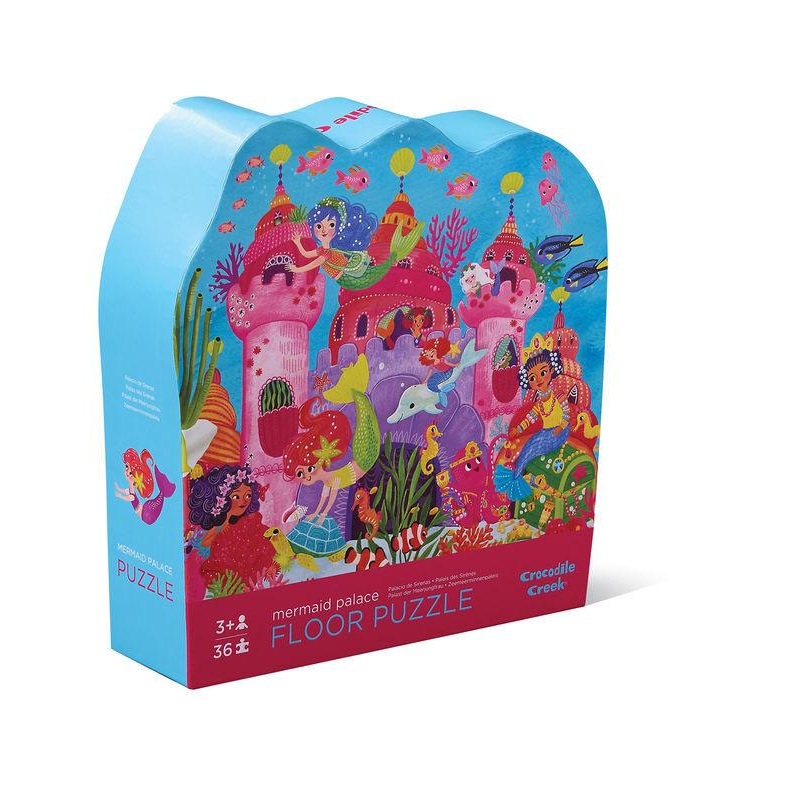 CC Shaped Box Puzzle Mermaid Palace 36pc