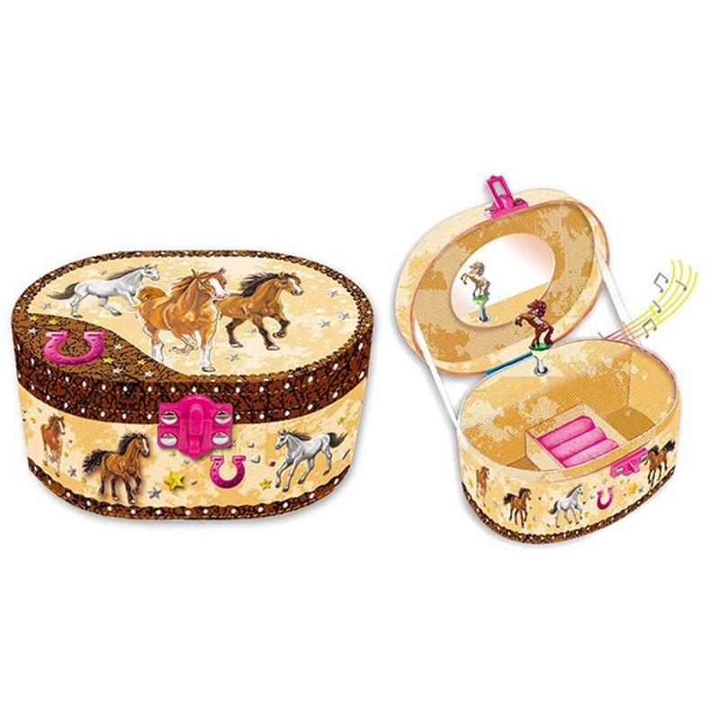 Horse Musical Jewellery Box