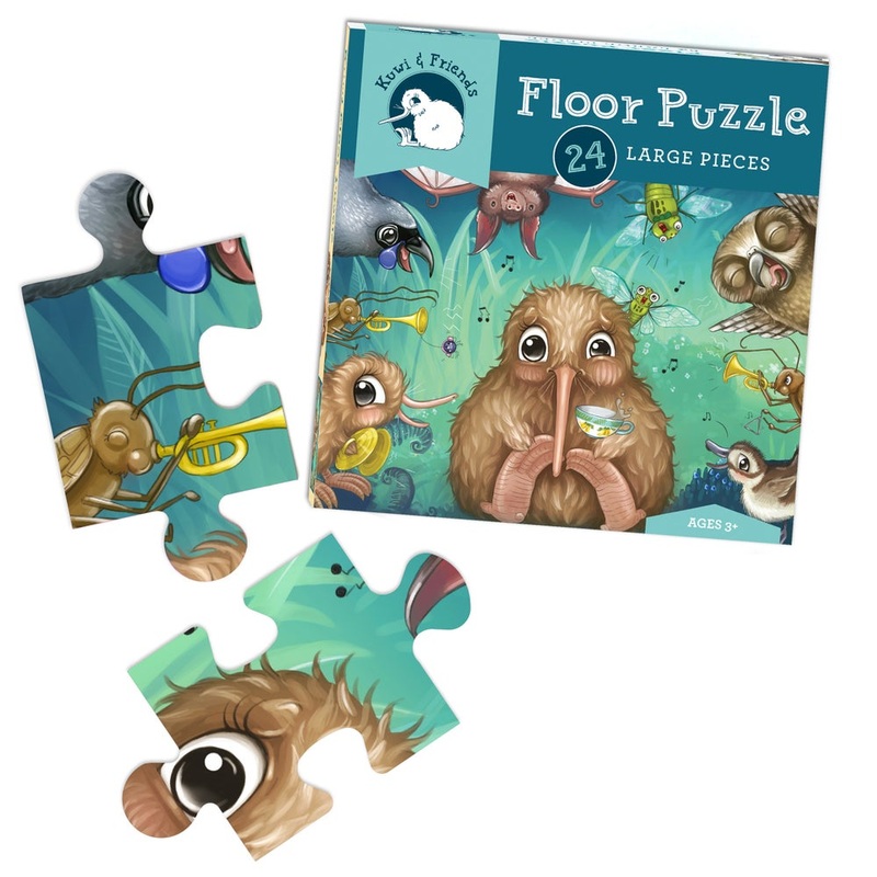 Kuwi Rowdy Kiwi Floor Puzzle