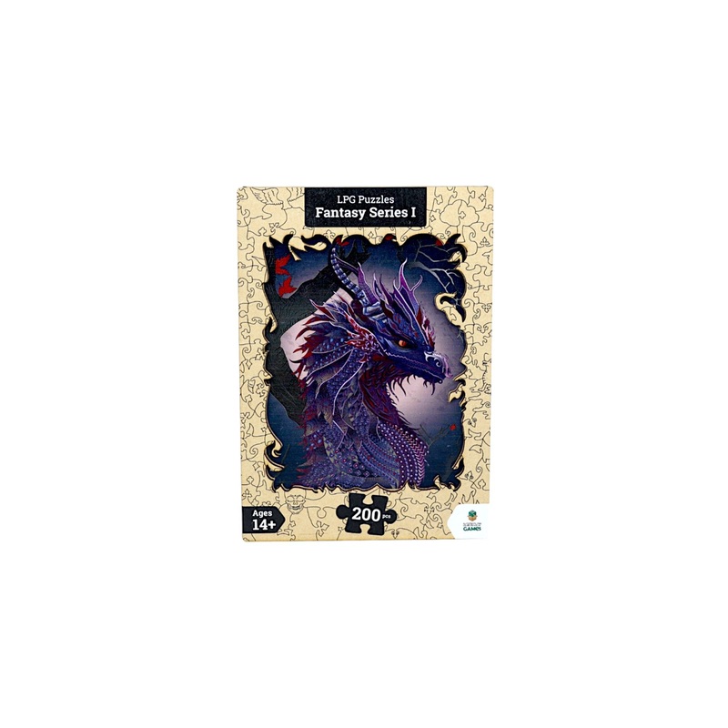 LPG Wooden Fantasy Dragon Puzzle
