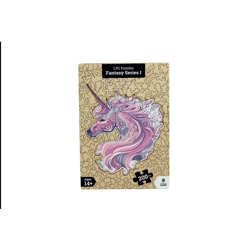 LPG Wooden Fantasy Unicorn Puzzle