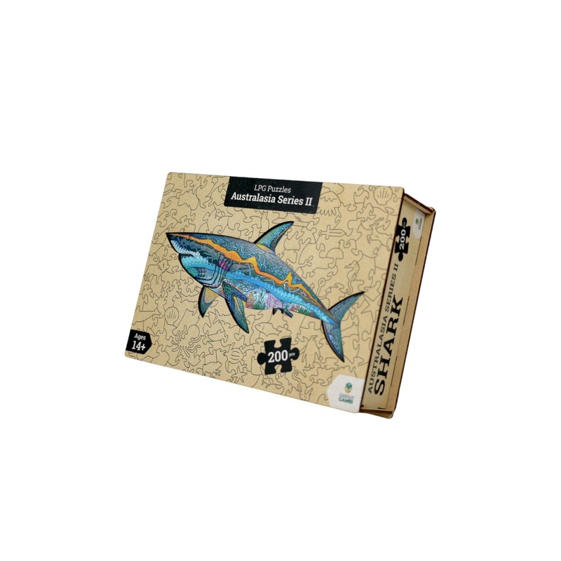 LPG Wooden Shark Puzzle