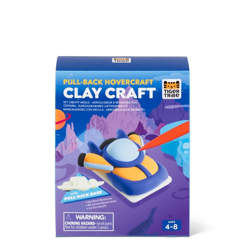 TT Clay Craft Pull Back Hovercraft