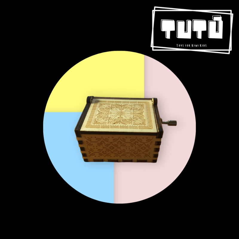 TT Music Box Happy Birthday Natural