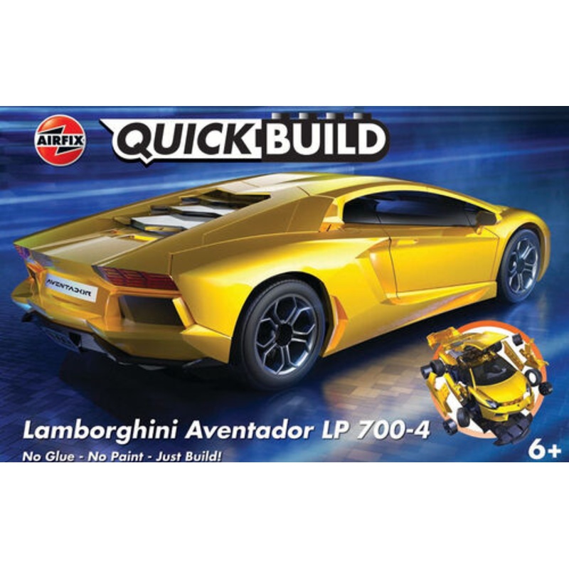 AFX Quickbuild Lambo Aventador Yellow
