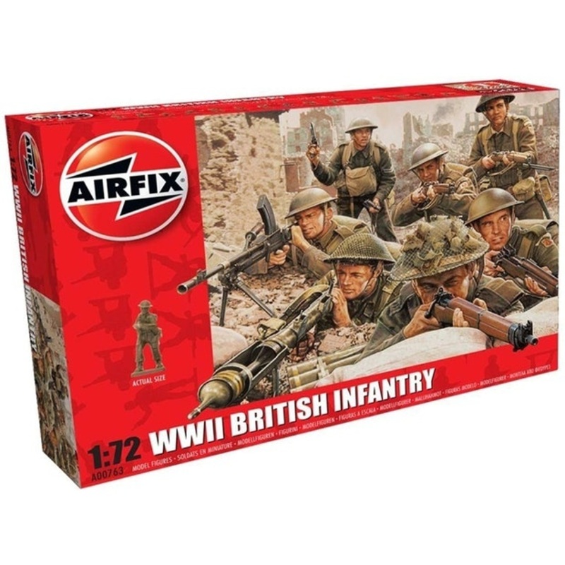 AFX WWII British Infantry 1/76