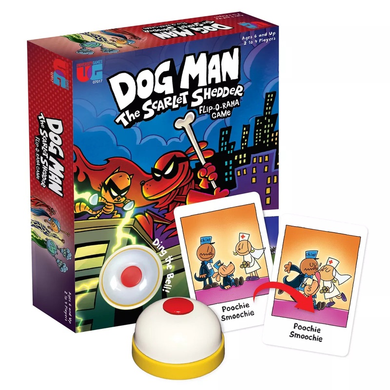 Dog Man Flip-O-Rama: The Scarlet Shedder