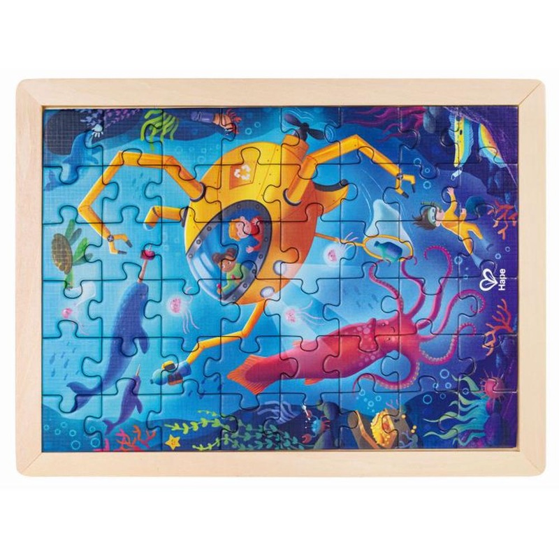 Hape Ocean Rescue Double Sided 48pc