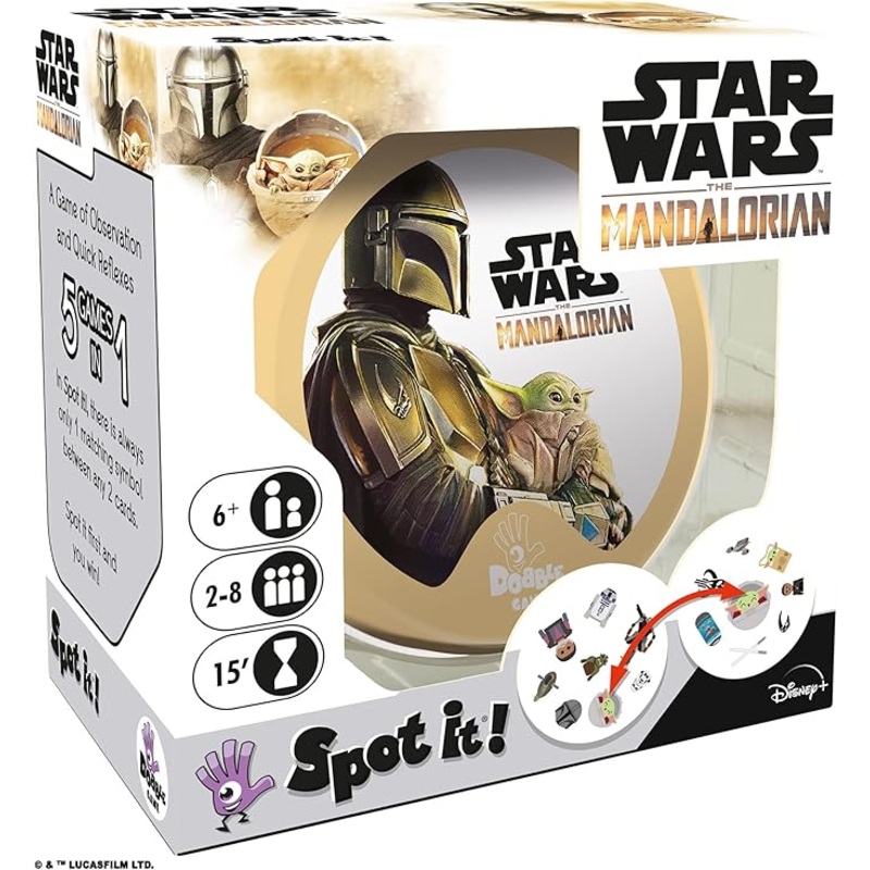 Spot It! Star Wars Mandalorian