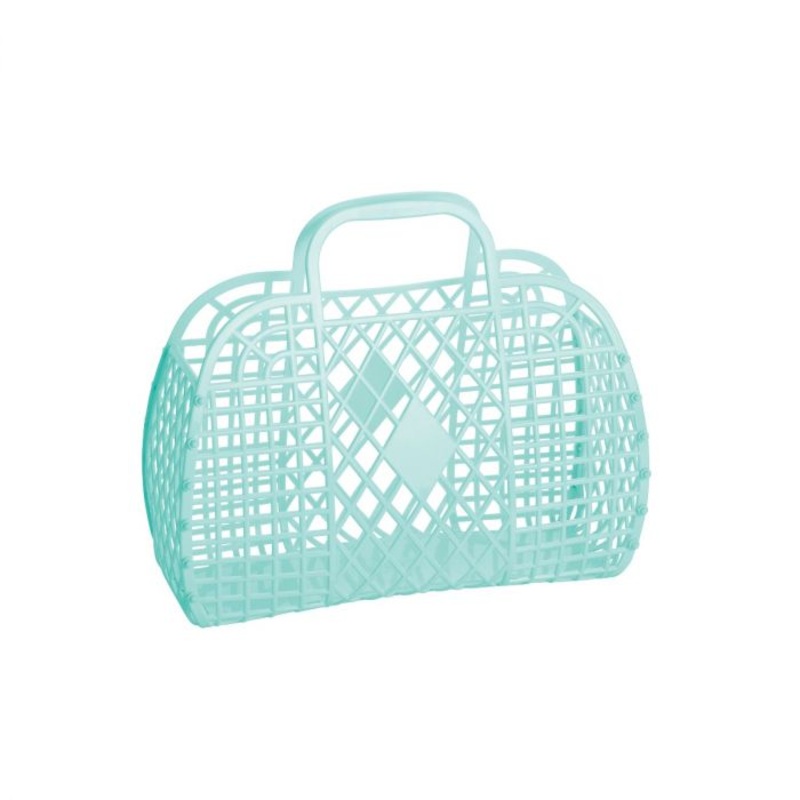 Sun Jellies Retro Basket Mini - Mint