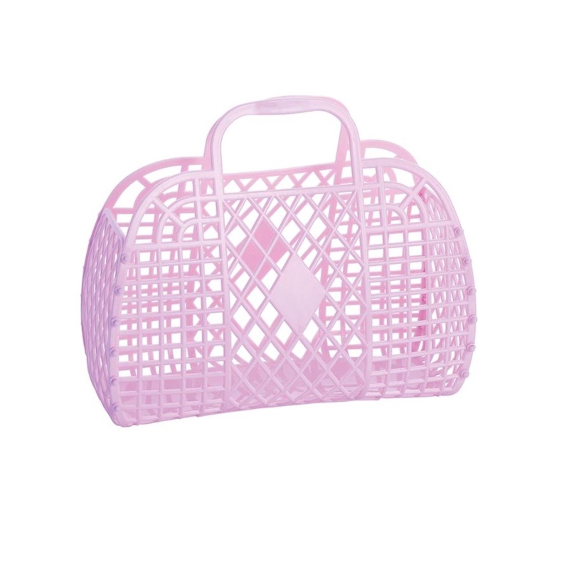 Sun Jellies Retro Basket Small - Lilac