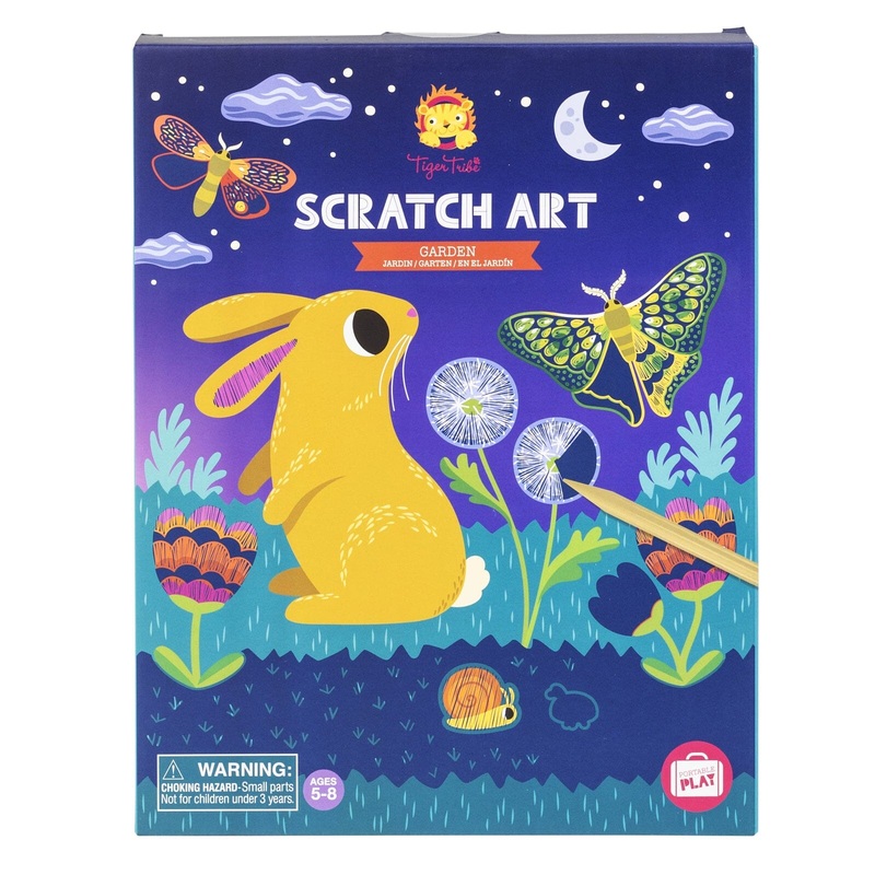Tiger Tribe - Scratch Art | Garden