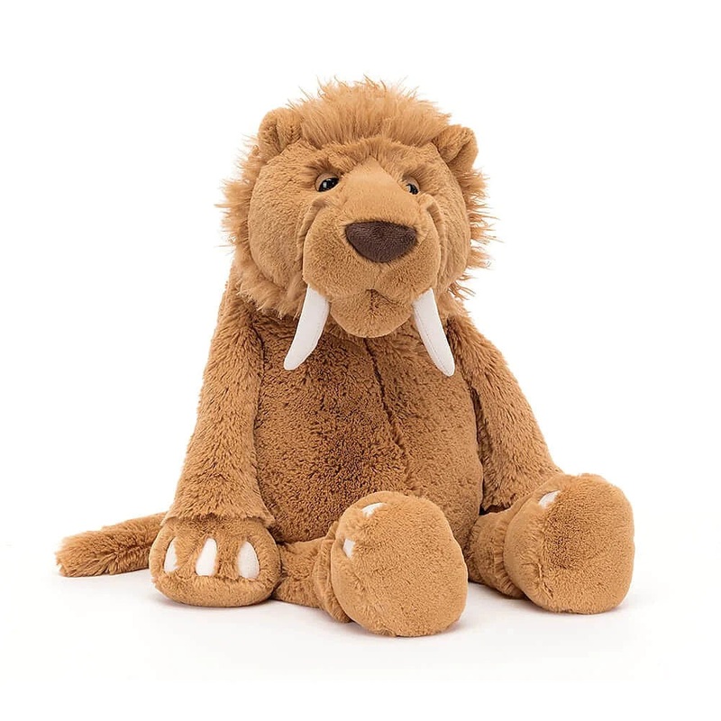 Jellycat - Stellan Sabre Tooth Tiger - Discontinued