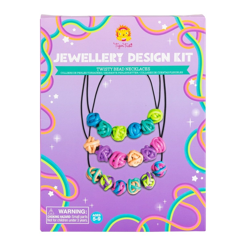 Tiger Tribe - Jewellery Design Kit | Twisty Beads Necklaces