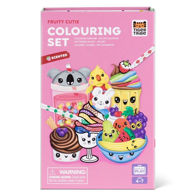 Tiger Tribe - Scented Colouring | Fruity Cutie