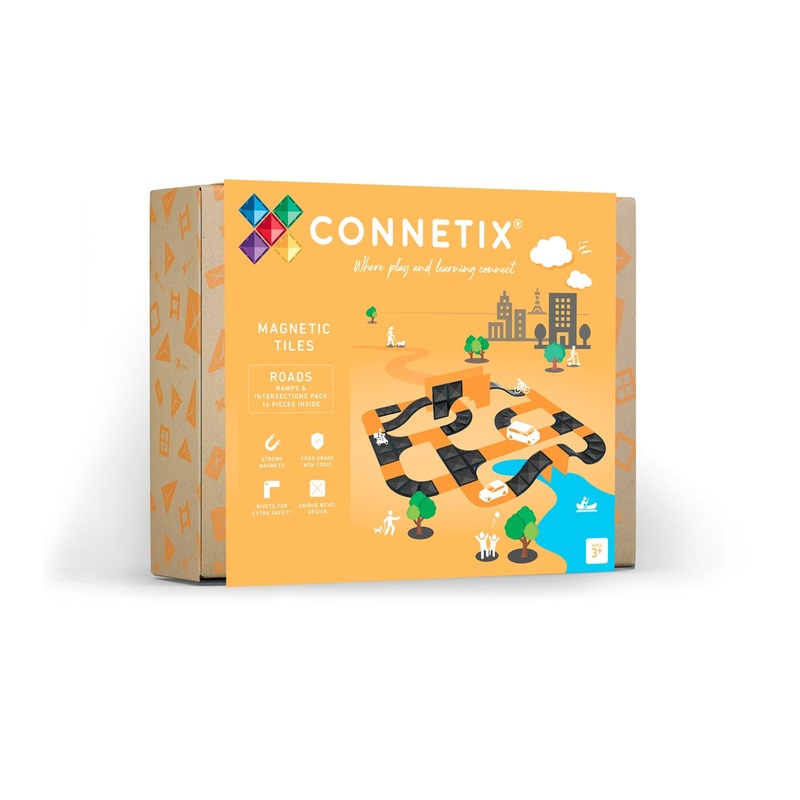 Connetix Tiles - Ramps & Intersections Pack 16pc