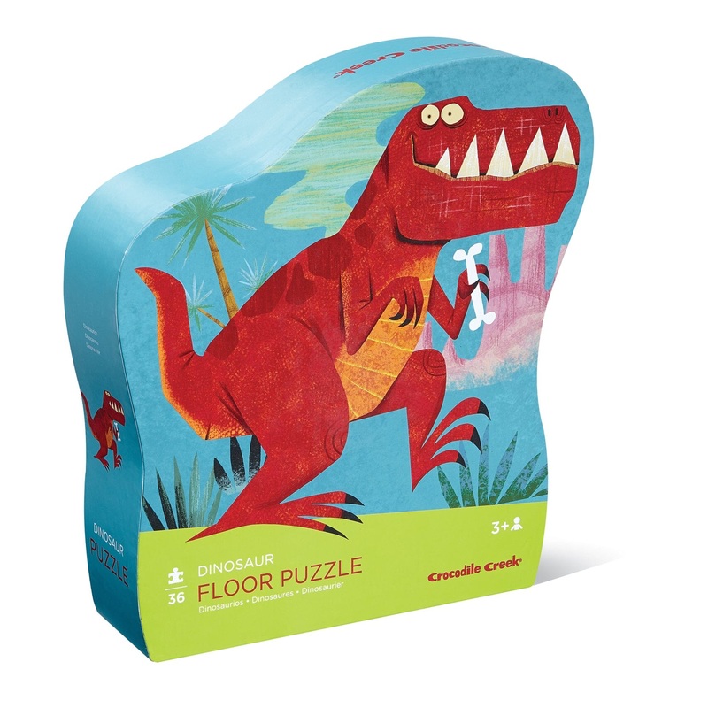 Crocodile Creek - Classic Floor Puzzle 36pc | Dinosaur