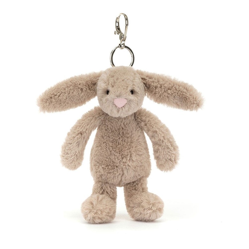 Jellycat Bashful - Beige Bunny Bag Charm