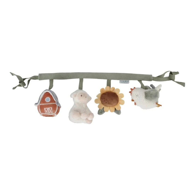 Little Dutch - Little Farm Car Seat Toy