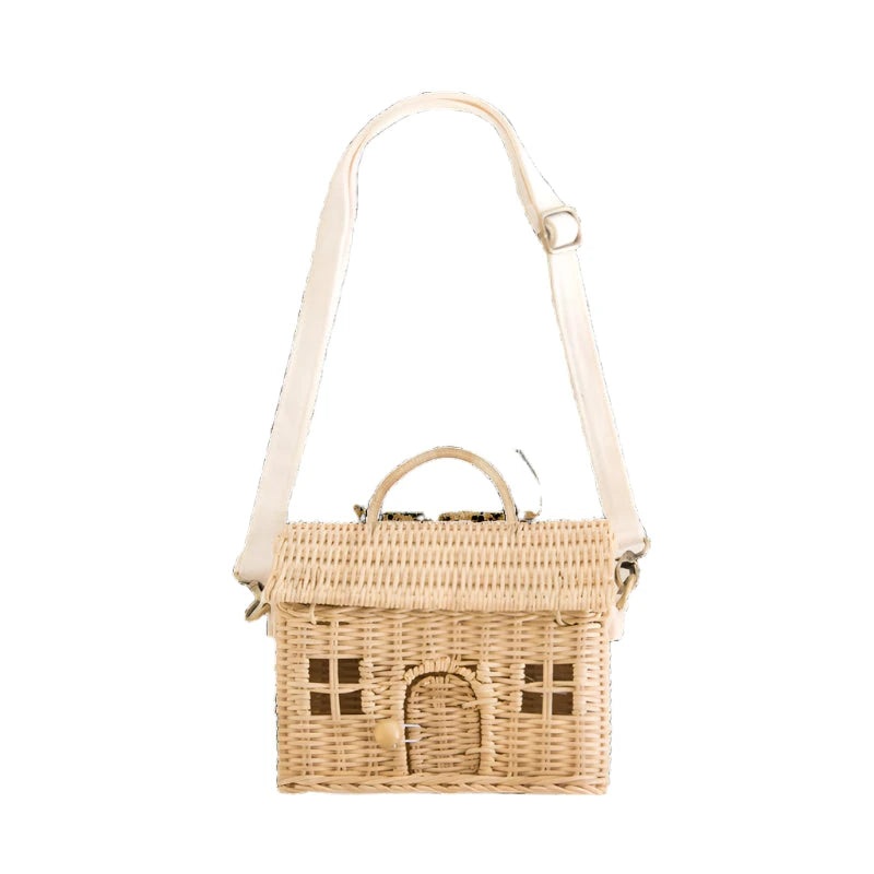Olli Ella Rattan - Casa Bag | Straw