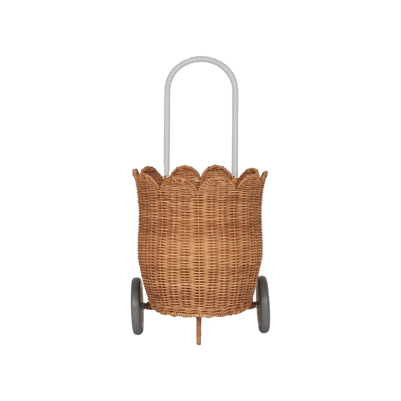 Olli Ella Rattan - Petal Luggy | Natural