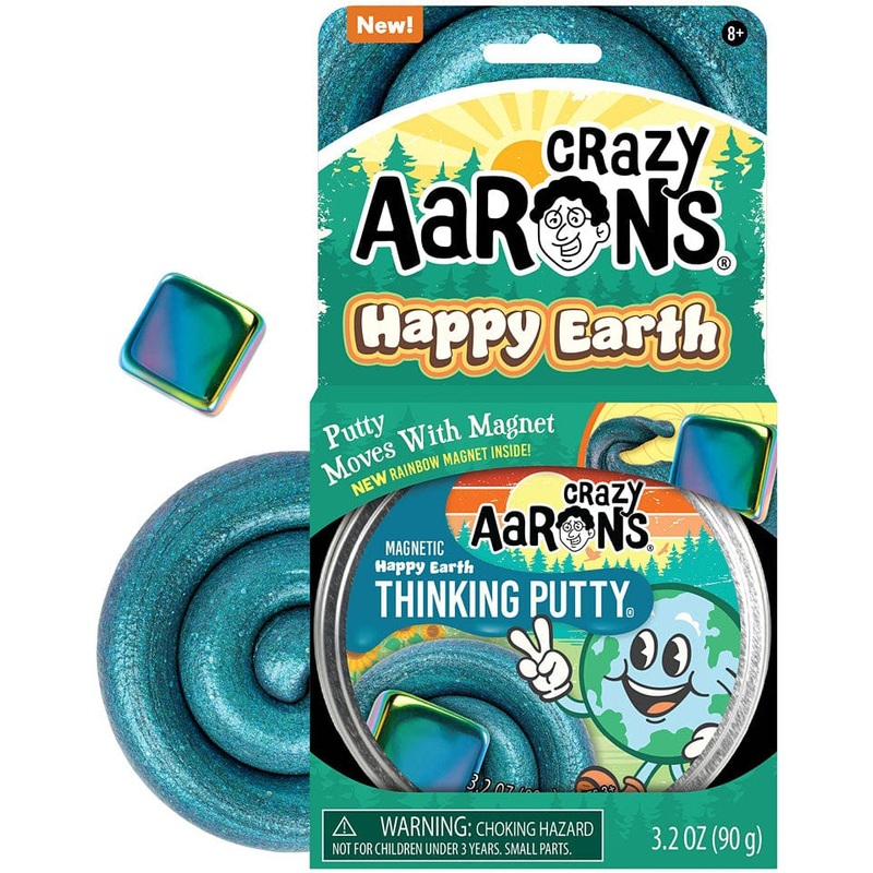 Crazy Aaron's Magnetic Happy Earth Thinking Putty
