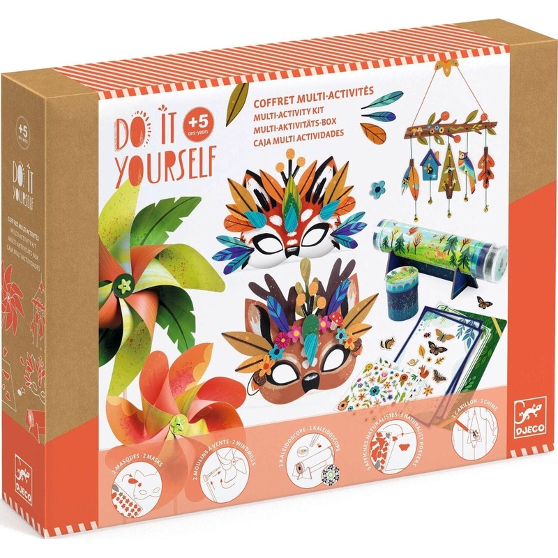 Djeco Nature Multi Activity Kit - Art Kits for Kids