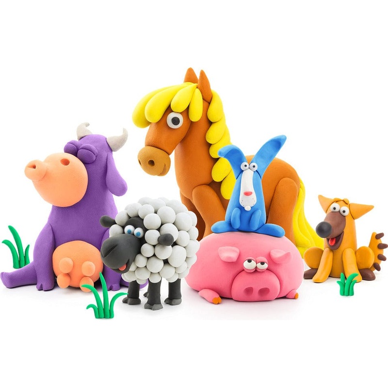 Fat Brain Hey Clay Animals - Art Kits for Kids