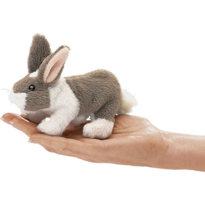 Folkmanis Mini Rabbit Finger Puppet
