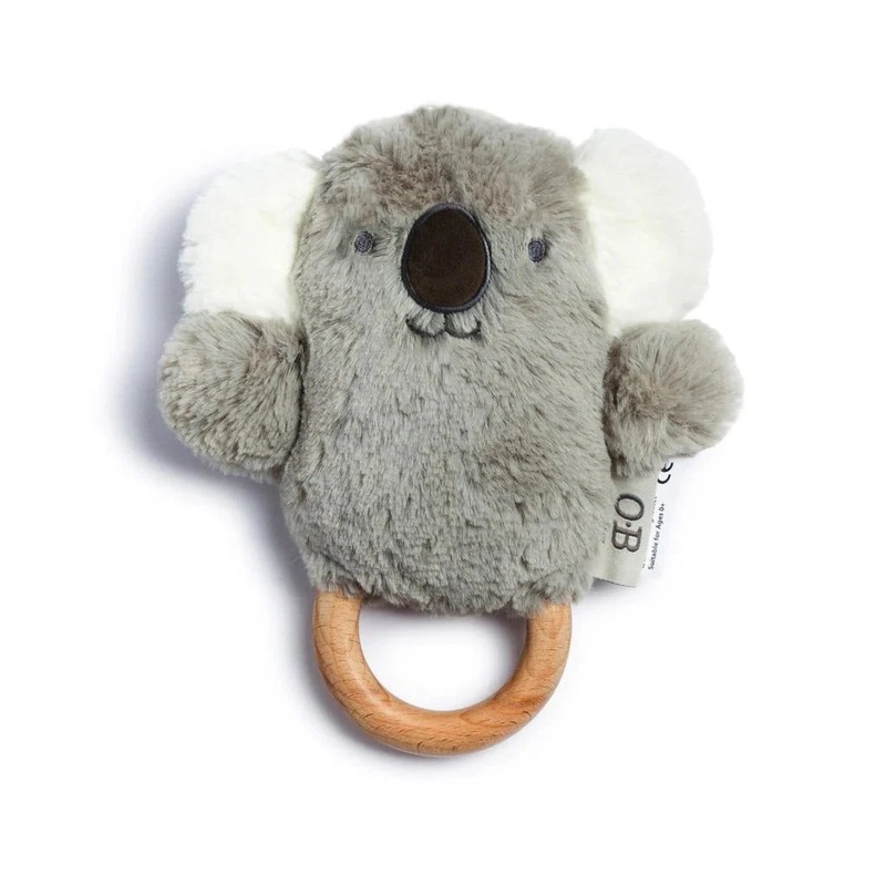 OB Designs - Kelly Koala Soft Rattle Toy