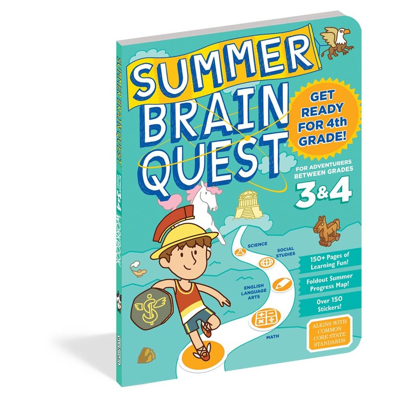 Summer Brain Quest Book: Grades 3 to 4
