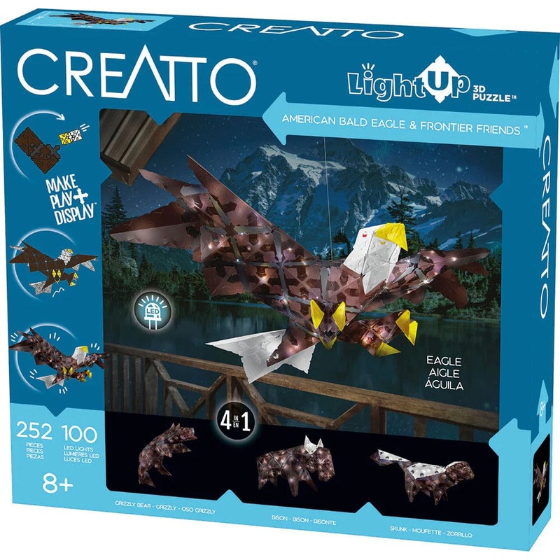 Thames & Kosmos American Bald Eagle and Frontier Friends Creatto