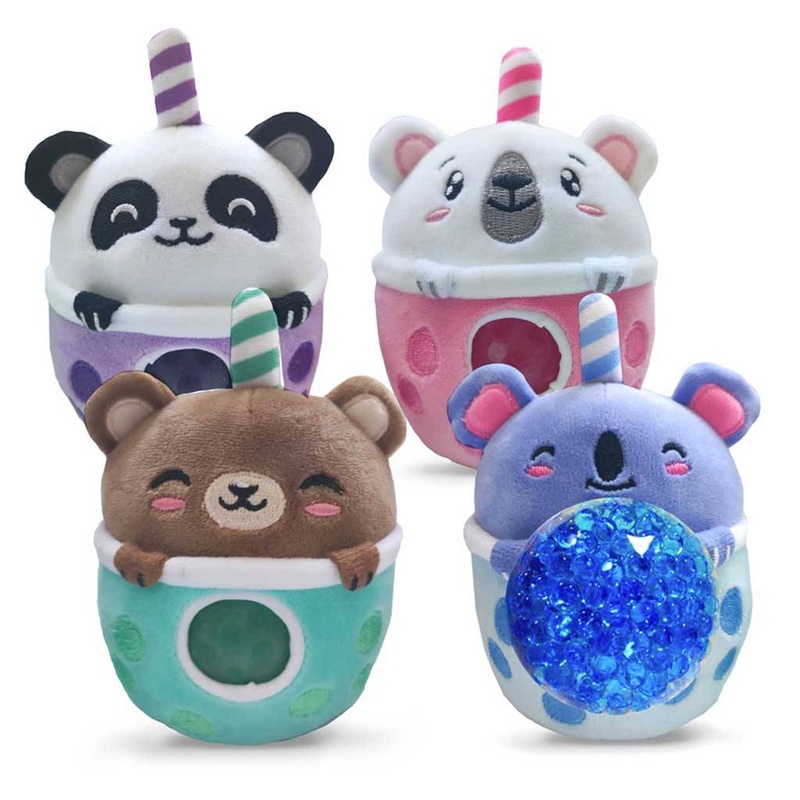 Top Trenz Bubble Tea Bears - Sensory Fidget Toys